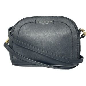 Marc Jacobs Playback‎ Dome Clutch Black Crossbody Bag